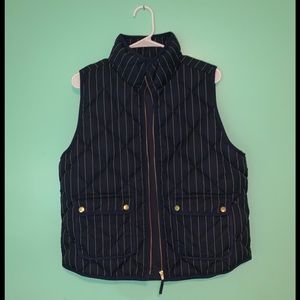 J Crew puffy vest